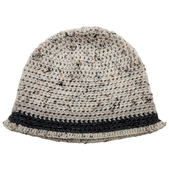 Bucket Hat aran grey handknit - Picture 1 of 4